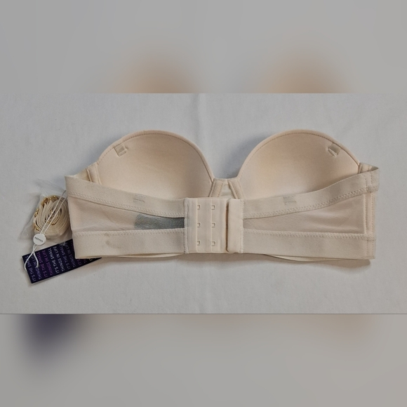 NEW Pepper MVP Multiway Strapless Bra Size 32B White Smoke New W/Tag - Picture 5 of 15